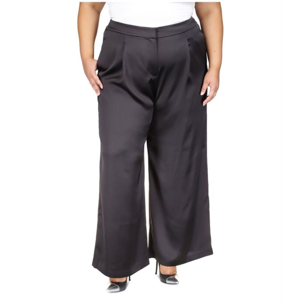 Michael Kors Womens Plus Size Satin Gaucho Dress Pants, NWT
